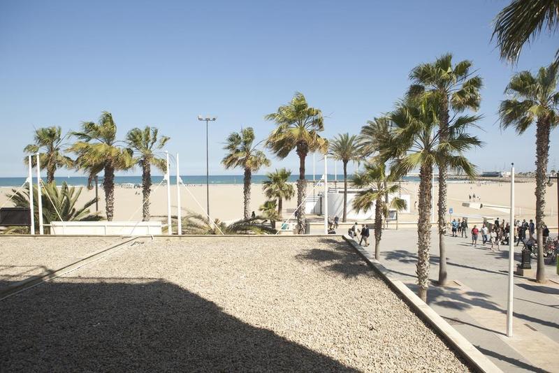 Malvarrosa Beach Rooms Valencia Kültér fotó